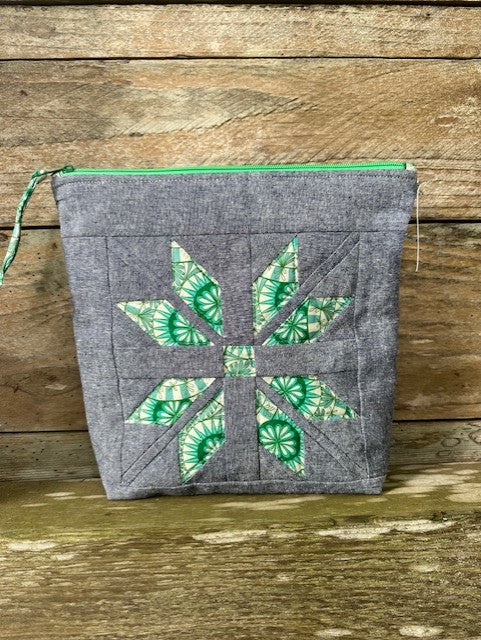 Fair Isle Star Quilted Bag